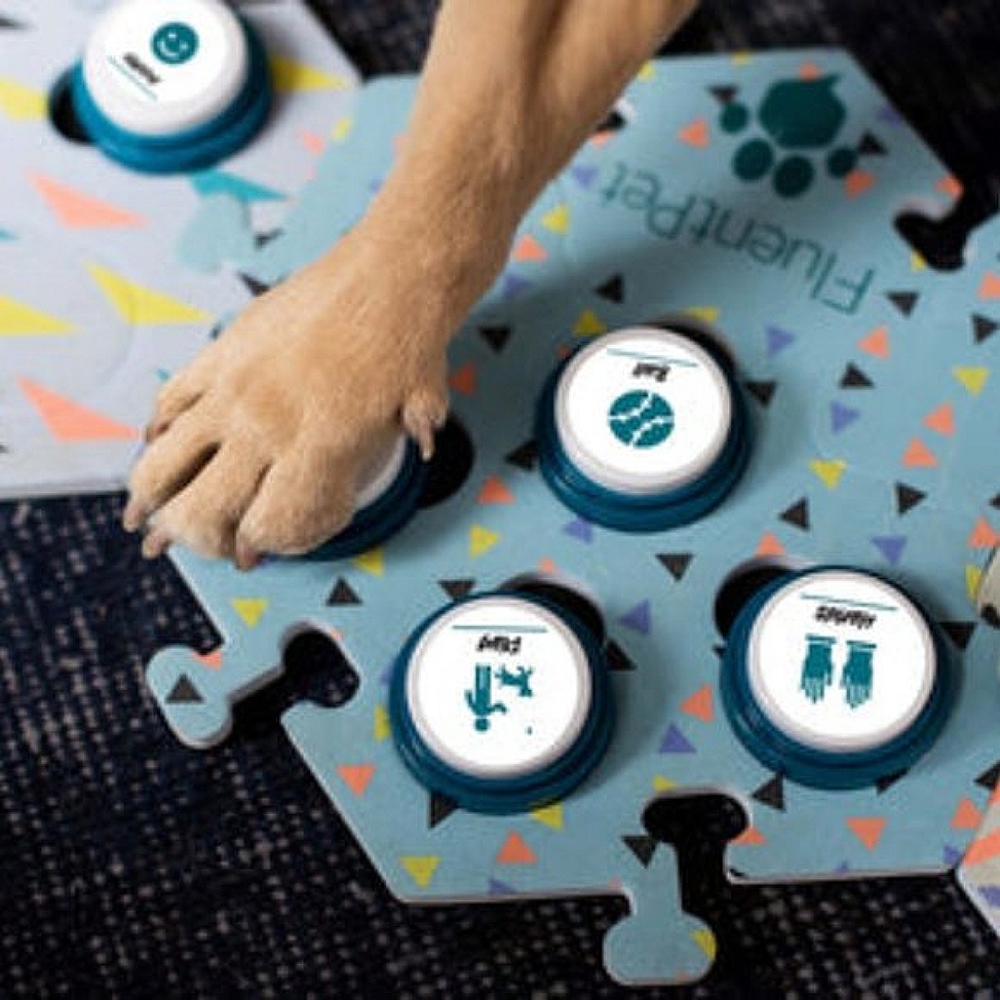 Fluent Pet Button (Great Gift for Pet Owners!)
